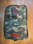 Vintage Cabela's Day Pack duck camo