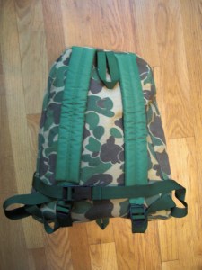 Vintage Cabela's Day Pack duck camo