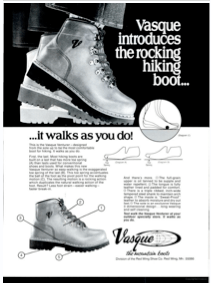 Vintage Vasque Hiking Boots