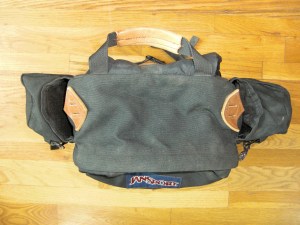 JanSport Leather Bottom Large Day Pack