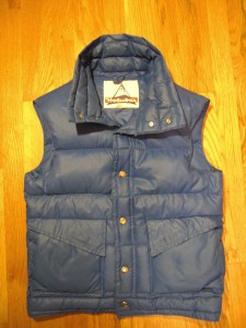 Vintage Holubar Down Vest
