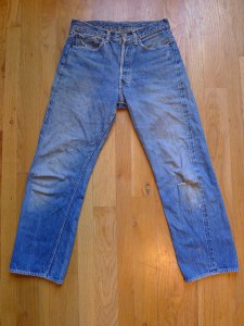 Levi's Big E Selvedge Denim 501