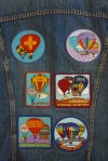 Vintage Levi's Type III Big E Trucker Jacket with Albuquerque Internationall Balloon Fiesta patches