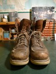 Vintage Red Wing 04130 Black Label Flannel lined 9" hunting boots