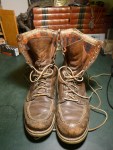 Vintage Red Wing 04130 Black Label Flannel lined 9" hunting boots