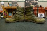 Chippewa Black Label Hunting Motorcycle Boots - Olive Green - 7.5 E Model 2328
