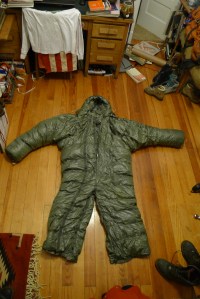 USAF Down Filled Arctic Survival Suit Overcoat