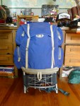 Vintage Gerry External Frame Backpack - Early Leather Bottom - Boulder, Co - Med