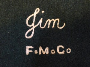 VINTAGE 1950'S "COSSACKS" CAR CLUB HOT ROD WOOL JACKET - GOLDEN BEAR M/L