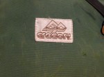 Vintage Gregory Day Pack Backpack brown label