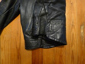 Vintage 1960s Motorcycle Patrol Jacket ~size 42~ Cal Leathers Style.