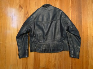 Vintage 1960s Motorcycle Patrol Jacket ~size 42~ Cal Leathers Style.