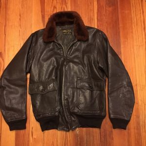 Vintage 1950s Monarch USN G1 Flight Jacket