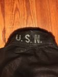 Vintage 1950s Monarch USN G1 Flight Jacket