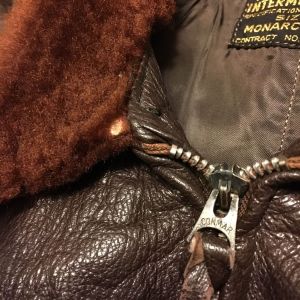 Vintage 1950s Monarch USN G1 Flight Jacket