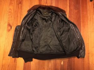 Vintage 1950s Monarch USN G1 Flight Jacket