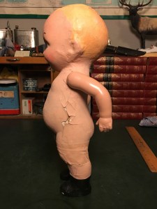 Buddy Lee 13" Composition Doll in Lee Dungaree Overalls and Cap