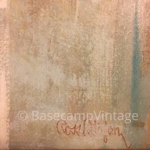 Ross Stefan Oil on Canvas - "Antelope Girl at the Summer Hogan" 1971