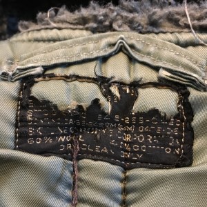 Vintage 1950's USAF type N-3B Flight Crew Jacket. Skyline 8415 Model. XXL