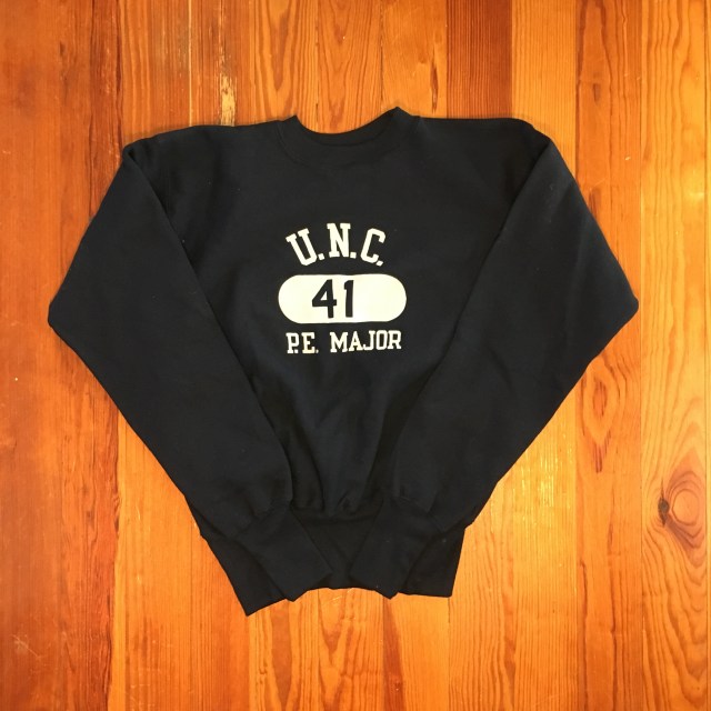 Vintage 60s/70s Sweatshirt CHAMPION REVERSE WEAVE NOS Deadstock 
