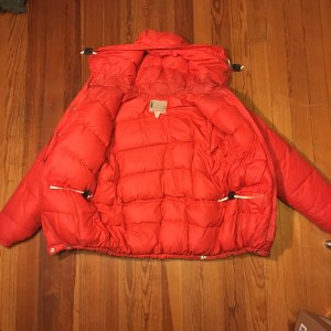 Vintage REI expedition down jacket.