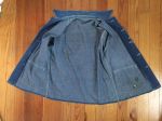 940s WWII VINTAGE US ARMY MILITARY DENIM CHORE COAT JACKET