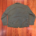 LL Bean Gold & Black Cursive Label Upland Hunting Field Jacket