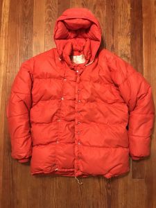 Vintage 1960s Lionel Terray Moncler Duvet Down Coat