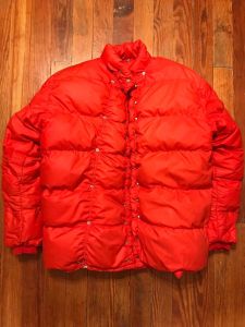 Vintage 1960s Lionel Terray Moncler Duvet Down Coat