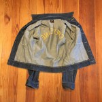 Vintage Embroidered Lee 101-J 40s 50s Red Label Rodeo Denim Jacket Size 36