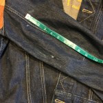 Vintage Embroidered Lee 101-J 40s 50s Red Label Rodeo Denim Jacket Size 36