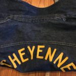 Vintage Embroidered Lee 101-J 40s 50s Red Label Rodeo Denim Jacket Size 36