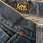 Vintage 1950s Lee Riders Half Selvedge Denim Jeans