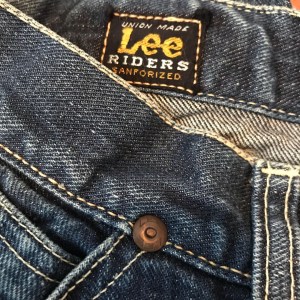 Vintage 1950s Lee Riders Half Selvedge Denim Jeans