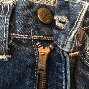 Vintage 1950s Lee Riders Half Selvedge Denim Jeans