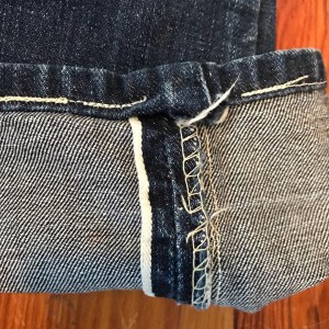 Vintage 1950s Lee Riders Half Selvedge Denim Jeans