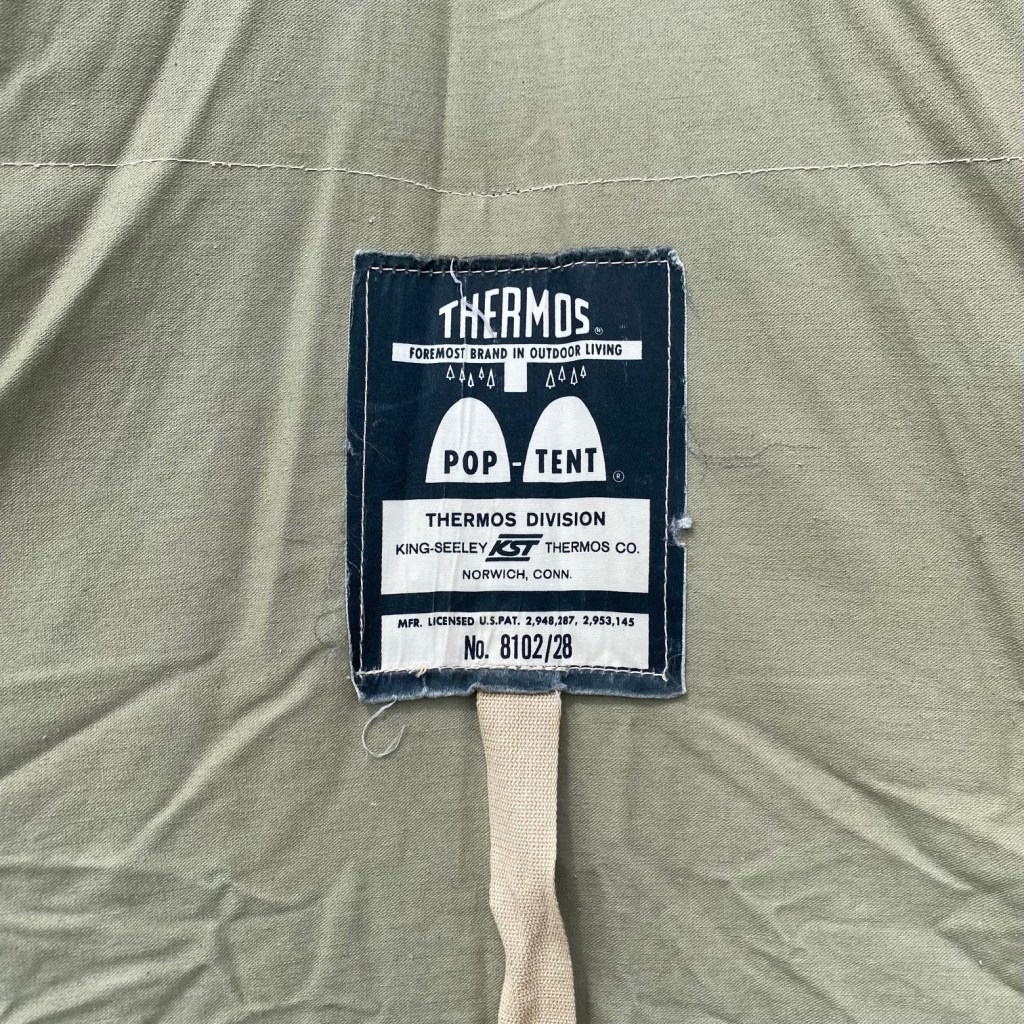 King-Seeley Thermos Co. Pop Tent - Designed by Bill Moss